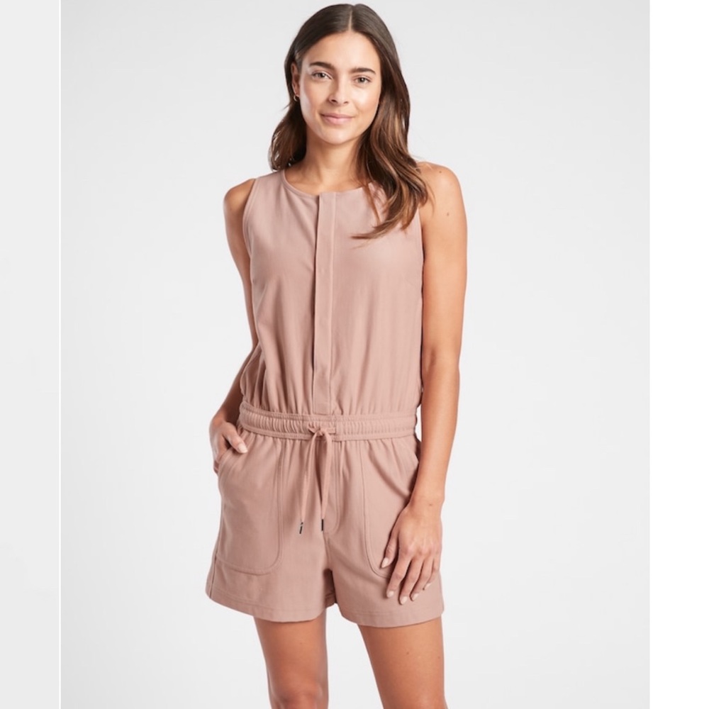 Athleta / Mocha Latte Farallon Romper